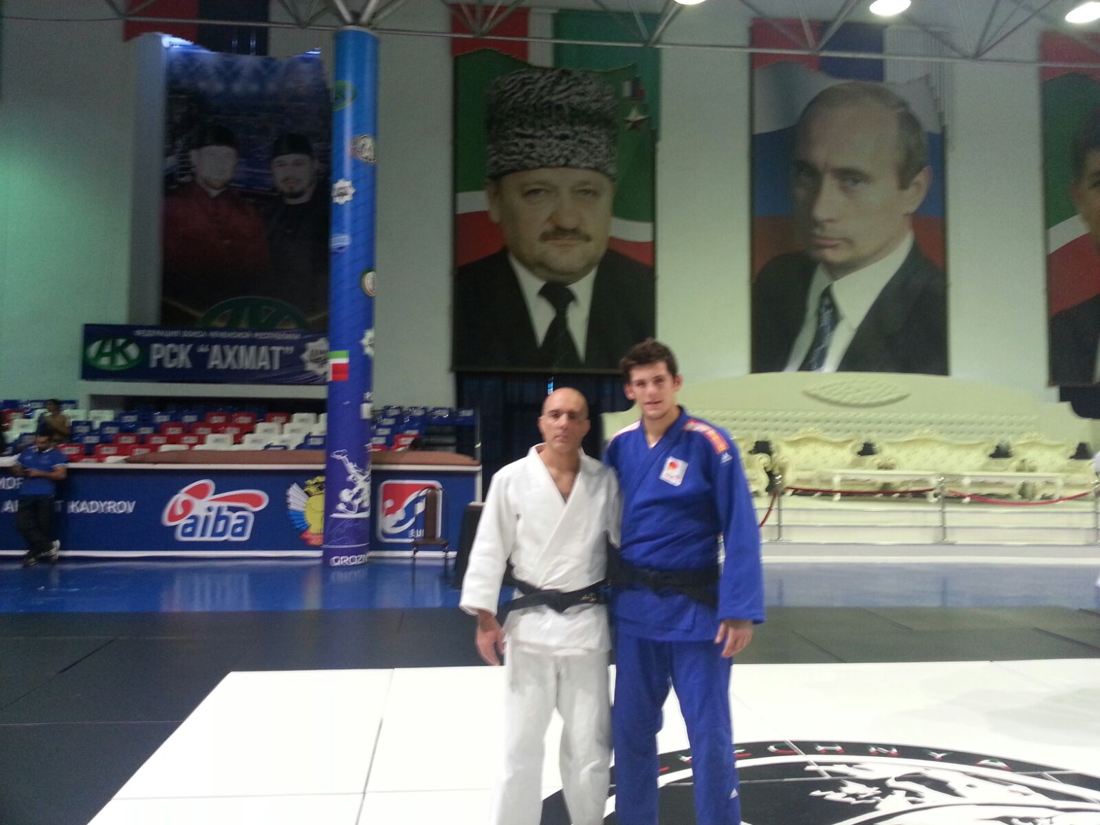 Lucas Monreal en Chechenia